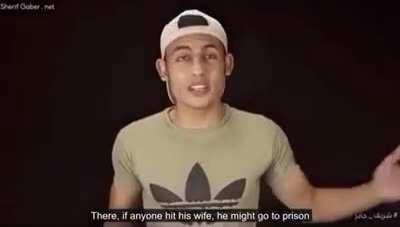 Sherif Gaber: a message to every arab muslim-born girl