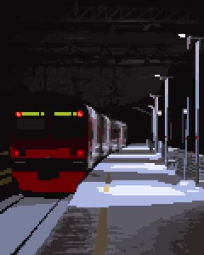 Waiting for departure 9 - timelapse