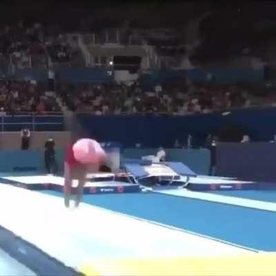 This guy flips into the next dimension