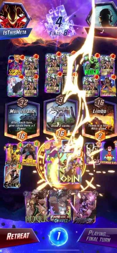 Most satisfying win in my opinion