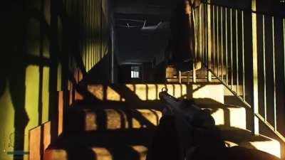 The forbidden scav shadow step technique. Never been so terrified of a silhouette in the light before.