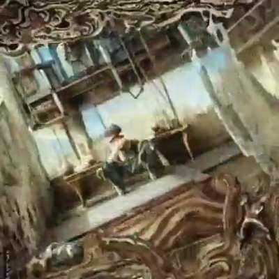 “A journey through a boy’s life” by @Buttah on the StableDiffusion discord, he made it through a technique called “Deforum” which creates an animation from AI generated art