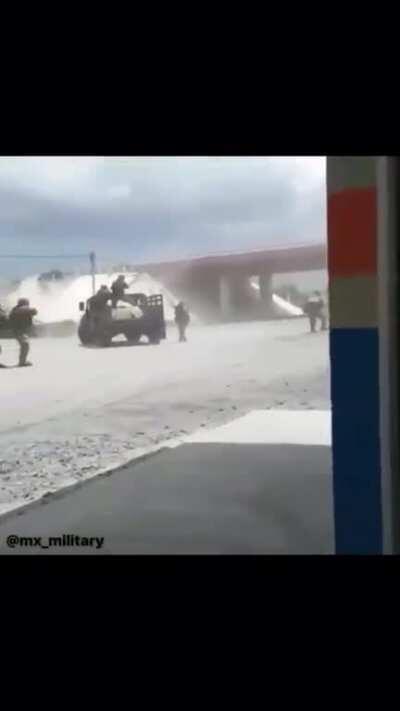 Mexican soldiers ambush cartelmen