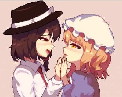 Maribel & Renko making out [Touhou]