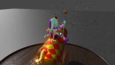 Made another model of my protogen Sylvester