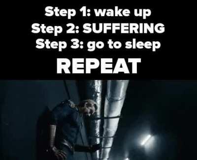 I lost my sanity long ago