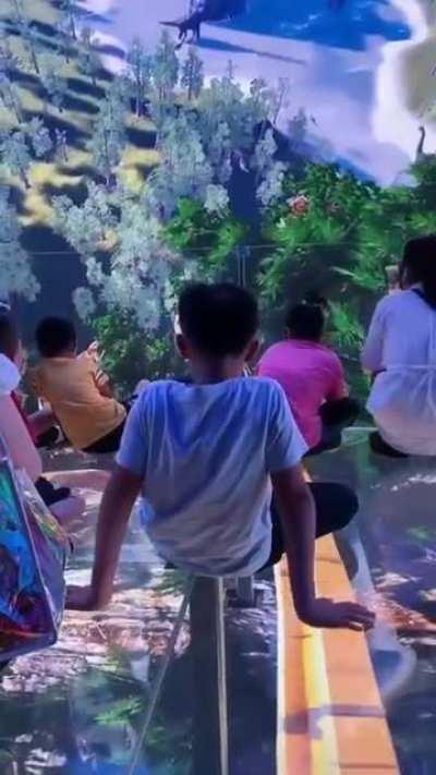 Hyperrealistic roller coaster