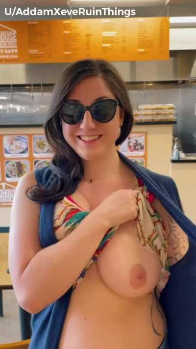 Come for a Gyro, leave with a Titty…