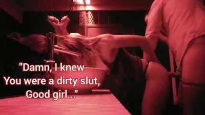 Your new girlfriend is a workplace free use slut 