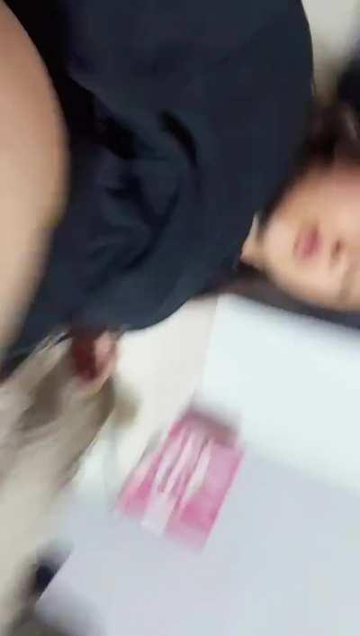 this girl is really too dirty💨