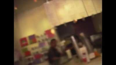 Shop owner saves woman's life from wall of dust on 9/11.