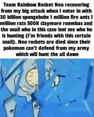 Team rainbow rocket neo and their bullet wounds squeal