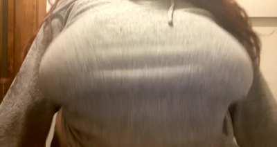 Favorite sweater to wear without a bra 🥺