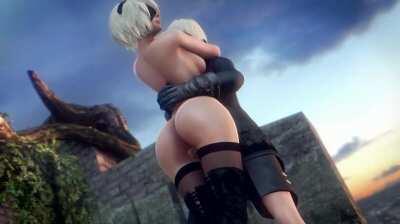 2B x 9S (noname55) [NieR: Automata]