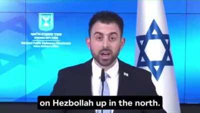 Weakest Israeli spokesperson