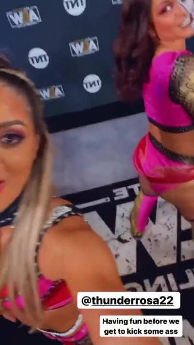 Tay Conti & Thunder Rosa