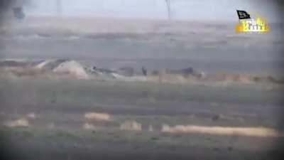 Video released by Ḥizb al-Islāmī al-Turkistānī in Bilād al-Shām titled Scenes From the Recent Fighting in Sahl al-Ghāb #1 [Syria] (October, 2015)