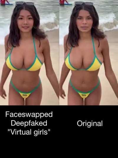 At least the body is real