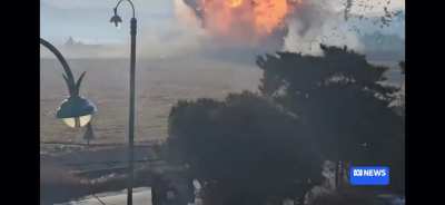 Longer video of the Jeju Air crash (including touchdown)