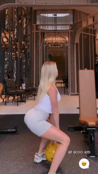 Alla Bruletova (workout) 