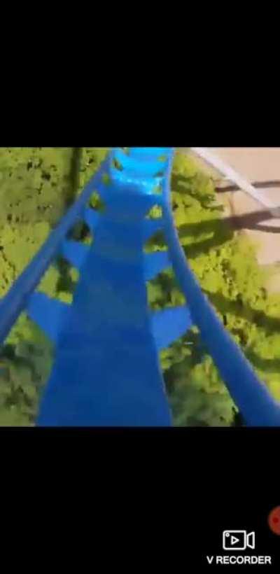 Orion roller-coaster, King's Island, Ohio USA