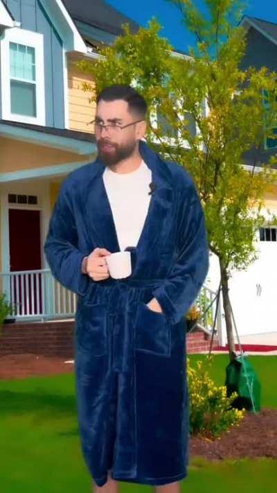 Seems logical (*going to build dog house*)