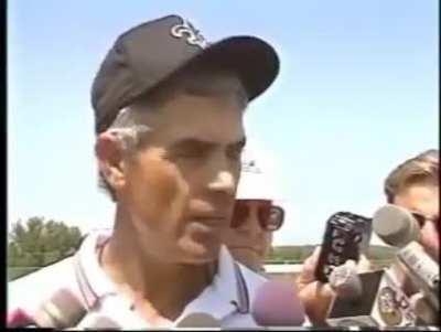 [Highlight] Jim Mora shares his thoughts after a scrimmage game 