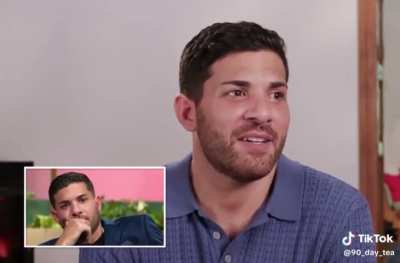 Joey, I can’t believe this. This is a never before seen you. Remember when he went to go back cause he said he forgot his passport. He lied.😳 it wasn’t his passport you got to watch this.