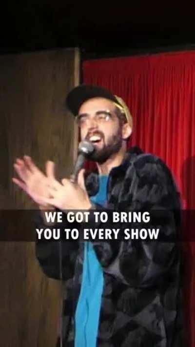 Heckler Wants to Destroy Comedian