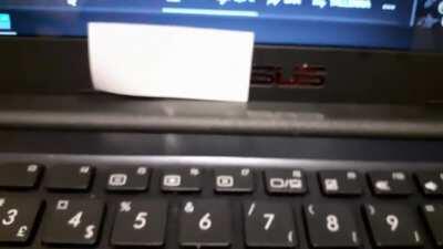 When the computer is aSUS