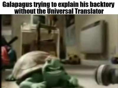 I wish we had more backstory for the Universal Translators, I wonder how they work