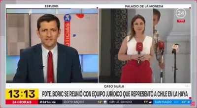 When the news crew get creative