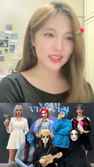 I asked Jia to rate TRI․BE Halloween costumes 👻