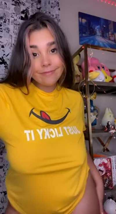 Please lick my nipples