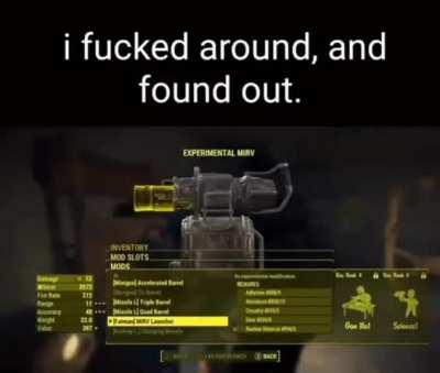 It's always Fallout...