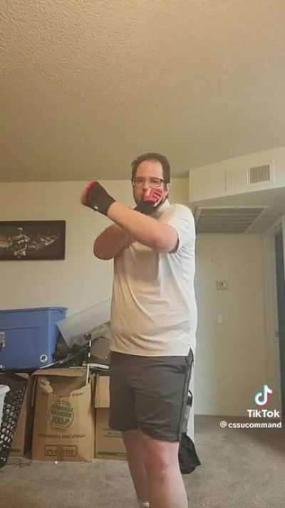 Me as a filthy casual giving a pro mma fighters advice