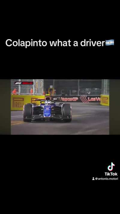 What a driver🇦🇷