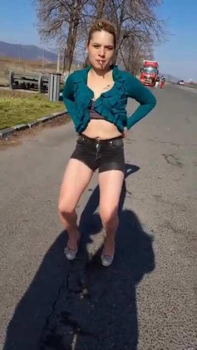 Intr-o pauzica la lucru