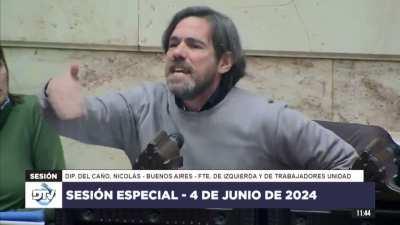 Nicolas del caño, diputado nacional