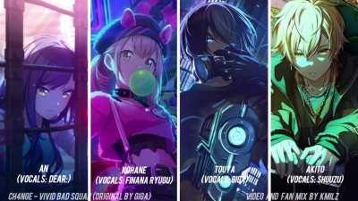 CH4NGE - Vivid Bad Squad fan mix by me!