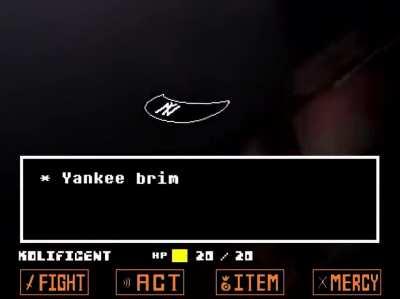 Yankee with no brim