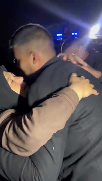 Israel has murdered journalist Hossam Shabat in Gaza today. This was him embracing his mother after months of separation during the 