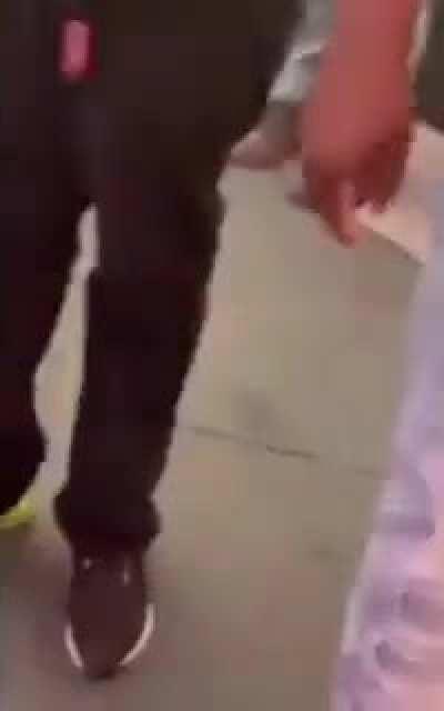 Michael Jackson Impersonator Puts Man In A Chokehold