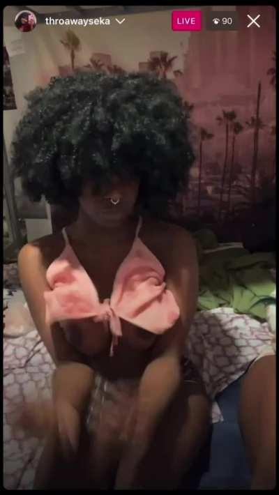 @throawayseka IG Live Clip (2)
