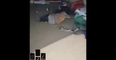 Florida man records a local feral cult, known as the “vaushites,” performing a ritual to summon their dark god, vonchoid prime.