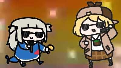 HEYYEYAAEYAAAEYAEYAA feat. Smol Ame and Gura