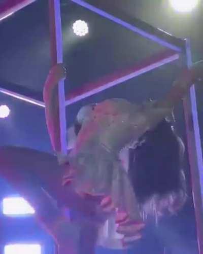 Gorgeous while performing