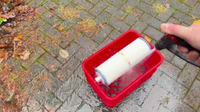 How I clean my filters