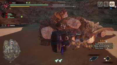 When you've got that one hunter who's way too excited to do the wakeup attack