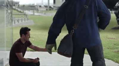 Gif of the Hulk Taco Scene from Avengers Endgame